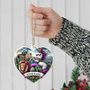 Maxcorners Custom Name Scotland Ornament, Christmas Gift for Scotland Lover 2D Flat LM2111