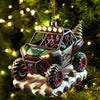 Maxcorners Custom Name Mountain Truck Ornament, Christmas Gift 2D Flat LM2111