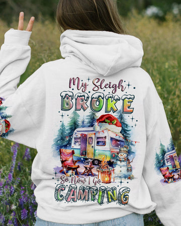 Maxcorners My Sleigh Broke Camping Christmas All Over Print LM2101