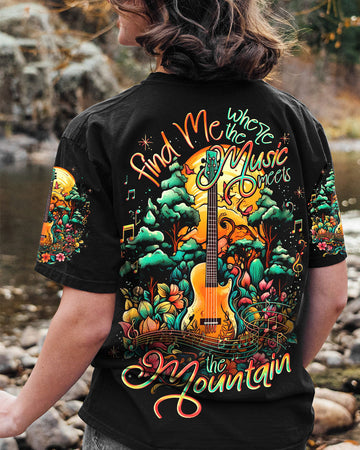 Maxcorners Find Me Where The Music Meets The Mountain All Over Print LM2101