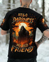 Maxcorners Hello Darkness My Old Friend Bigfoot All Over Print LM1601