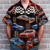 Maxcorners Personalized Racing Car Hawaiian Shirt, Weekend Forecast Drag Racing With A Chance Of Drinking Custom Photo Car Aloha Shirts (Up to 5 photos)