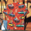 Maxcorners Personalized Classic Car Hawaiian Shirt, Food and Beverage Custom Photo Car Aloha Shirts (Up to 5 photos)