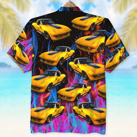 Maxcorners Customized Summer Car Custom Hawaiian Shirt