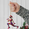 Maxcorners Custom Name Gym Work Out Woman Ornament, Gymnastics Christmas Gift 2D Flat LM2111