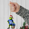 Maxcorners Custom Name Rugby Football Ornament, Rugby Football Lover Christmas Gift51 2D Flat LM2111