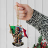 Maxcorners Custom Name Mexico Ornament, Christmas Gift for Mexico Lover 2D Flat LM2111