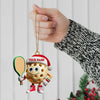 Maxcorners Custom Name Pickleball Ornament, Pickleball Lover Christmas Gift 2D Flat LM2211