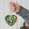 Maxcorners Custom Name Ireland Ornament, Christmas Gift for Ireland Lover89 2D Flat LM2111