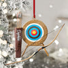 Maxcorners Bow And Arrow Ornament, Personalized Ornament 2D Flat LM2211