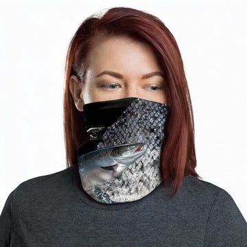 Maxcorners Salmon Fishing Neck Gaiter