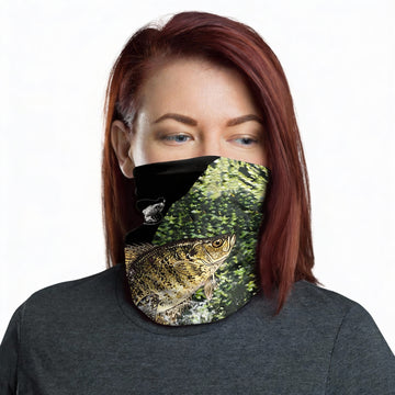 Maxcorners Crappie Fishing Neck Gaiter