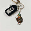 Maxcorners Personalized Funny Duck Hunter Ornament, Dapper Mallard with Gun Christmas Decor, Unique Gag Gift for Hunters and Men LM0411