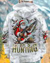 Maxcorners He's Hunting Ducks Santa Christmas All Over Print LM1601