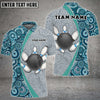 Maxcorners Bowling And Pins Mandala Pattern Multicolor Option Customized Name 3D Shirt