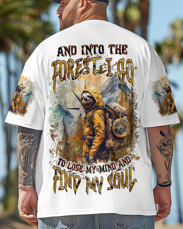 Maxcorners And Into The Forest I Go Sloth All Over Print LM1501