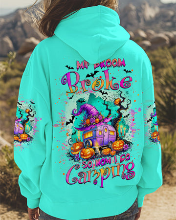 Maxcorners My Broom Broke So Now Halloween Camping All Over Print LM2101