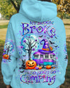 Maxcorners My Broom Broke So Now Halloween Camping All Over Print LM2101