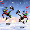 Maxcorners Custom Name Soccer Ornament, Christmas Gift Decoration 2D Flat LM2111
