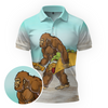 Maxcorners Taco Tuesday Sasquatch Golf Polo Shirt