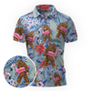 Maxcorners Tropical Bigfoot Gone Wild Golf Polo Shirt