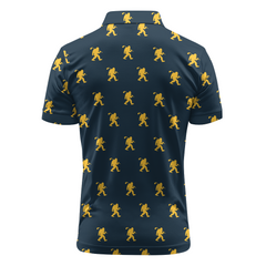 Maxcorners Golden Fairway Walker Golf Polo Shirt