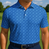 Maxcorners Bigfoot Overload - Coastal Blue Golf Polo Shirt