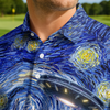 Maxcorners Scary Night Mystery Golf Polo Shirt