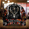 Maxcorners Epic Skull Deer Hunting 3D Multicolor Personalized Cap