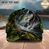 Maxcorners Fishing Thunder Strike Personalized Name Classic 3D Cap (9 Breeds)