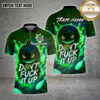 Maxcorners Bowling Shirt Evil Bowling Ball Multioptions Personalized Name, Team Name Unisex 3D Shirt (4 Colors)