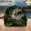 Maxcorners Fishing Thunder Strike Personalized Name Classic 3D Cap (9 Breeds)