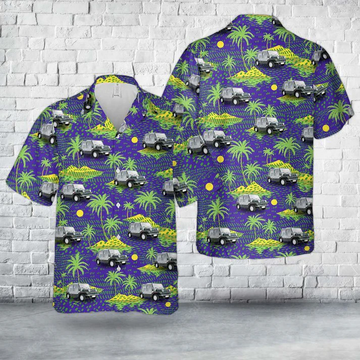 Maxcorners Personalized 1990-1993 Cagiva Moke Car Hawaiian Shirt, Custom Photo Car Aloha Shirts