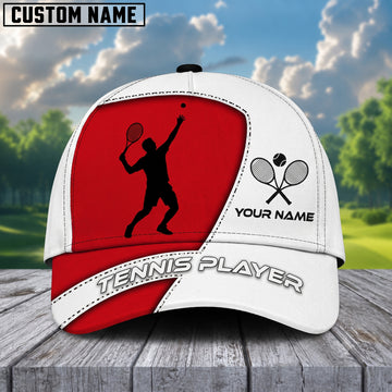 Maxcorners Patriotic Court Master 3D Tennis Personalized Name Cap