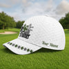 Maxcorners The Golf Father 3D Golf Personalized Name Cap
