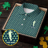 Maxcorners St Patrick's Day Shamrock Golf And Beer Green Golf Shirt, Polo Shirts For Men, Golf Shirts For Men