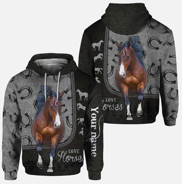 Maxcorners Love Horses Personalized