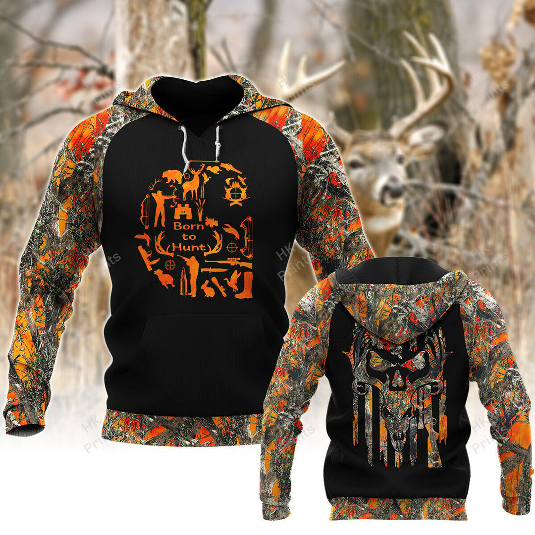 Maxcorners  Hunting Pattern Orange Camouflage Hunting Apparels