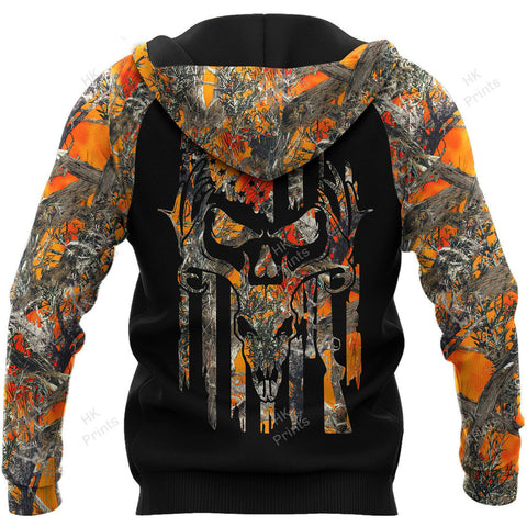 Maxcorners  Hunting Pattern Orange. Camouflage Hunting Apparels