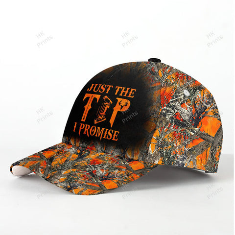 Maxcorners BowHunting Just The Tip I Promise Orange Camouflage Hunting Apparels