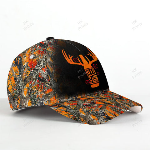 Maxcorners Beer Season Orange Camouflage Hunting Apparels