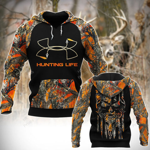 Maxcorners Bow Hunting Hunting Life Orange Camouflage Hunting Apparels