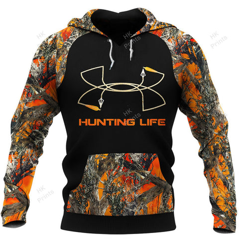 Maxcorners Bow Hunting Hunting Life Orange Camouflage Hunting Apparels