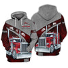 Maxcorners Trucker 3D All Over Printed Hoodie