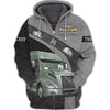 Maxcorners Trucker 3D Hoodie For Men And Women 3D Hoodie