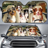 Maxcorners AUSTRALIAN SHEPHERD All Over Printed 3D Sun Shade