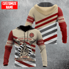 Maxcorners Personalized Firefighter Painted 3D Shirt