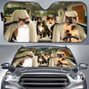 Maxcorners Tortoiseshell Cat All Over Printed 3D Sun Shade