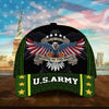 Maxcorners Premium U.S Army Multiple Service Veteran 3D Cap