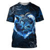 Maxcorners 3D Blue Heart Sea Turtle